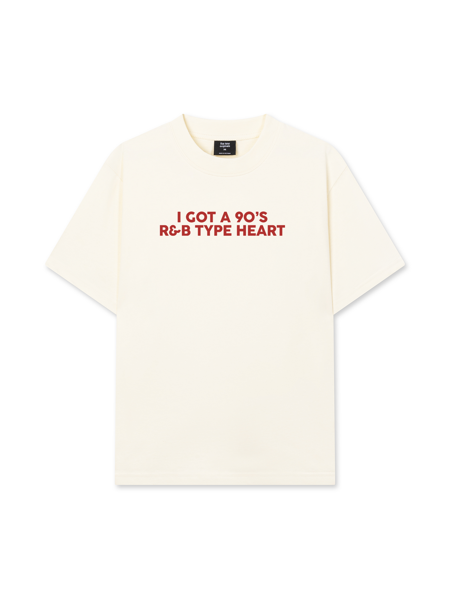 Áo Thun Relaxed Fit 90's Heart