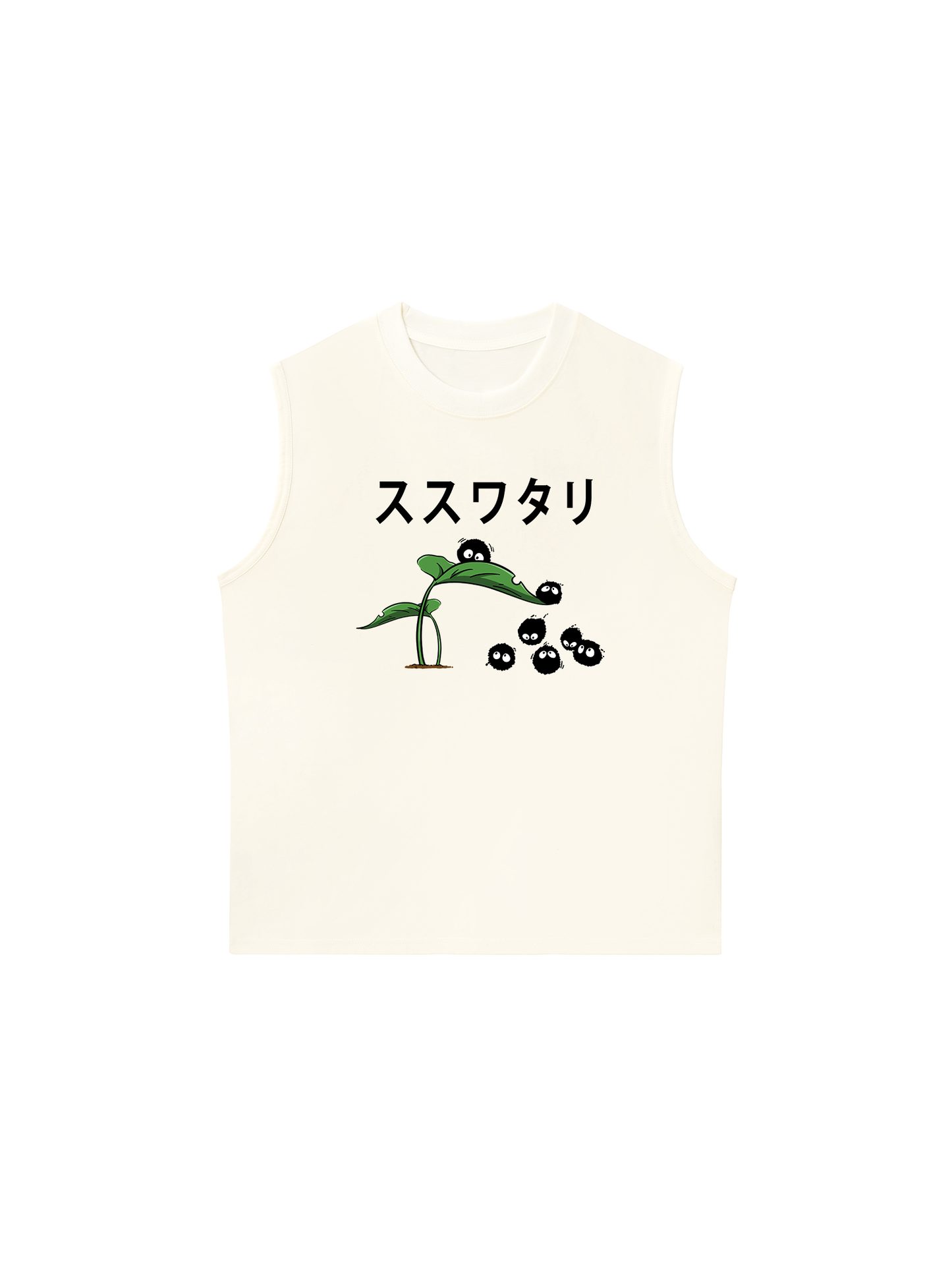 Áo Ba Lỗ Relaxed Fit Japan Spirit Scoot Sprites And Leaf