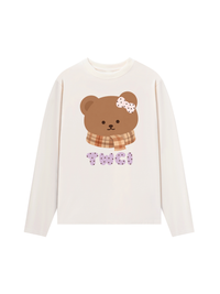 Áo Thun Dài Tay Teddy Cozy