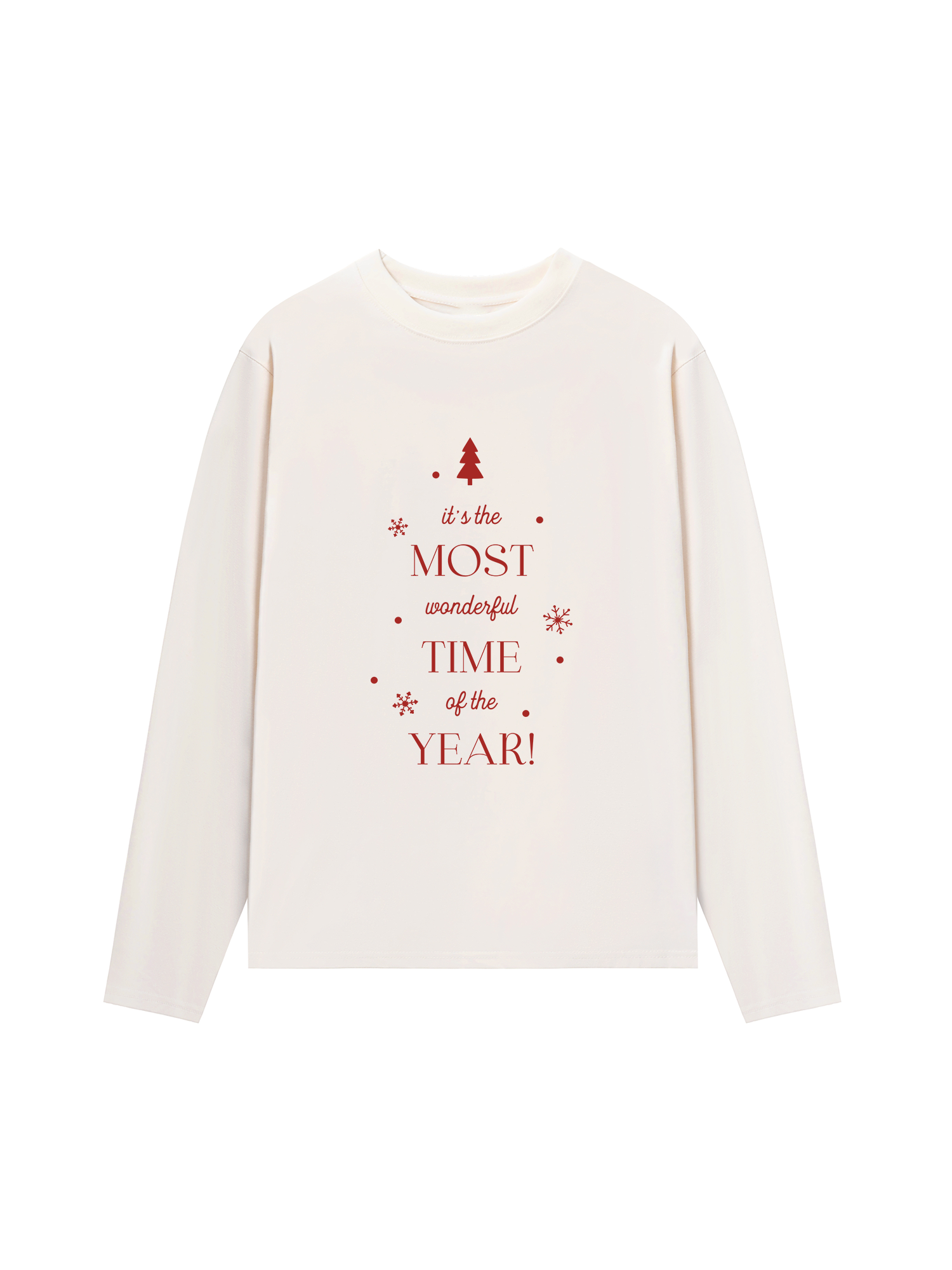 Áo Thun Dài Tay It_s The Most Wonderful Time Of The Year