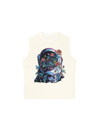 Áo Ba Lỗ Relaxed Fit Cosmic Blooms
