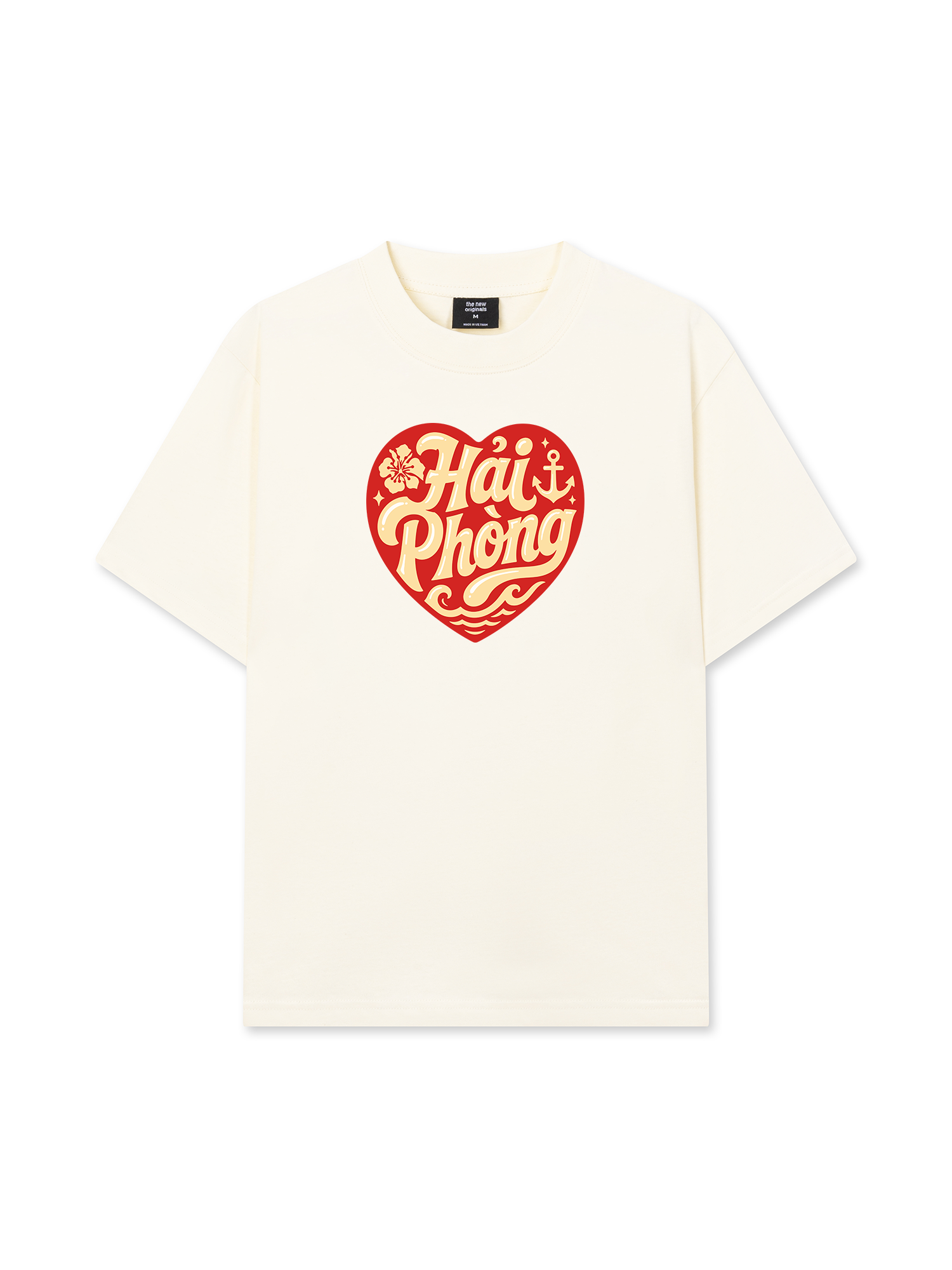 Áo Thun Relaxed Fit Hải Phòng In My Heart Retro