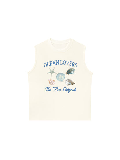 Áo Ba Lỗ Relaxed Fit Ocean Lovers