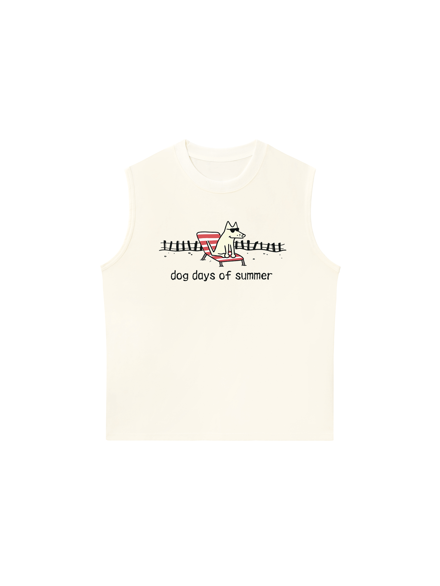 Áo Ba Lỗ Relaxed Fit Go Outside Dog Day Of Summer