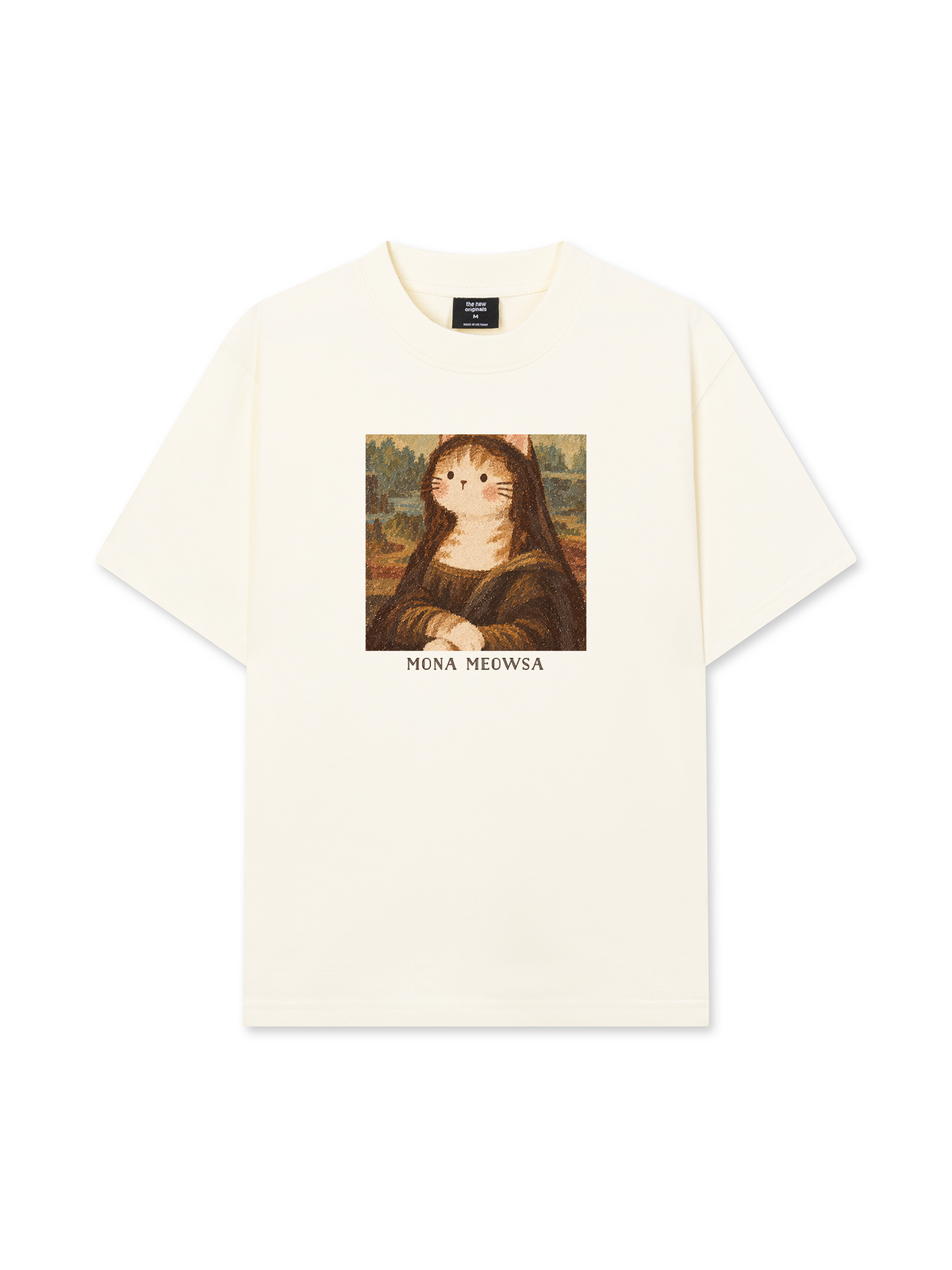 Áo Thun Relaxed Fit Mona Meowsa