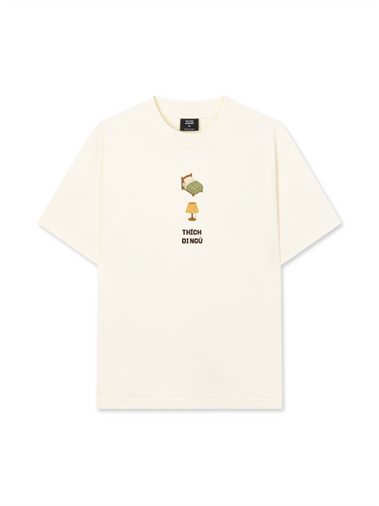 Áo Thun Relaxed Fit Thích Đi Ngủ