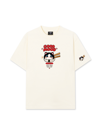 Áo Thun Relaxed Fit Good Mood Sushi Cat