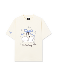 Áo Thun Relaxed Fit Daily Cuties I Love You Cherry Much