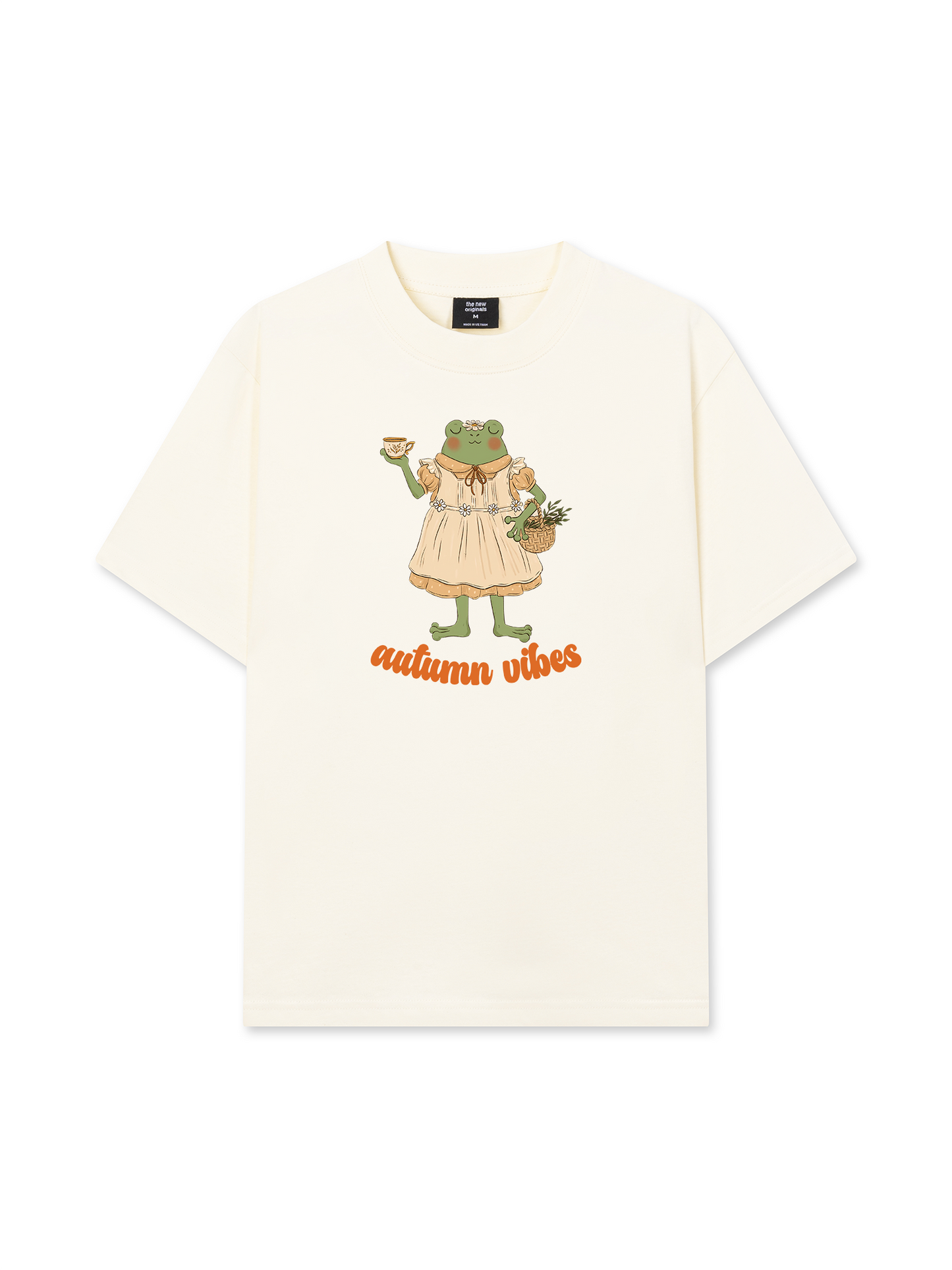 Áo Thun Relaxed Fit Autumn Frog