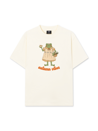 Áo Thun Relaxed Fit Autumn Frog