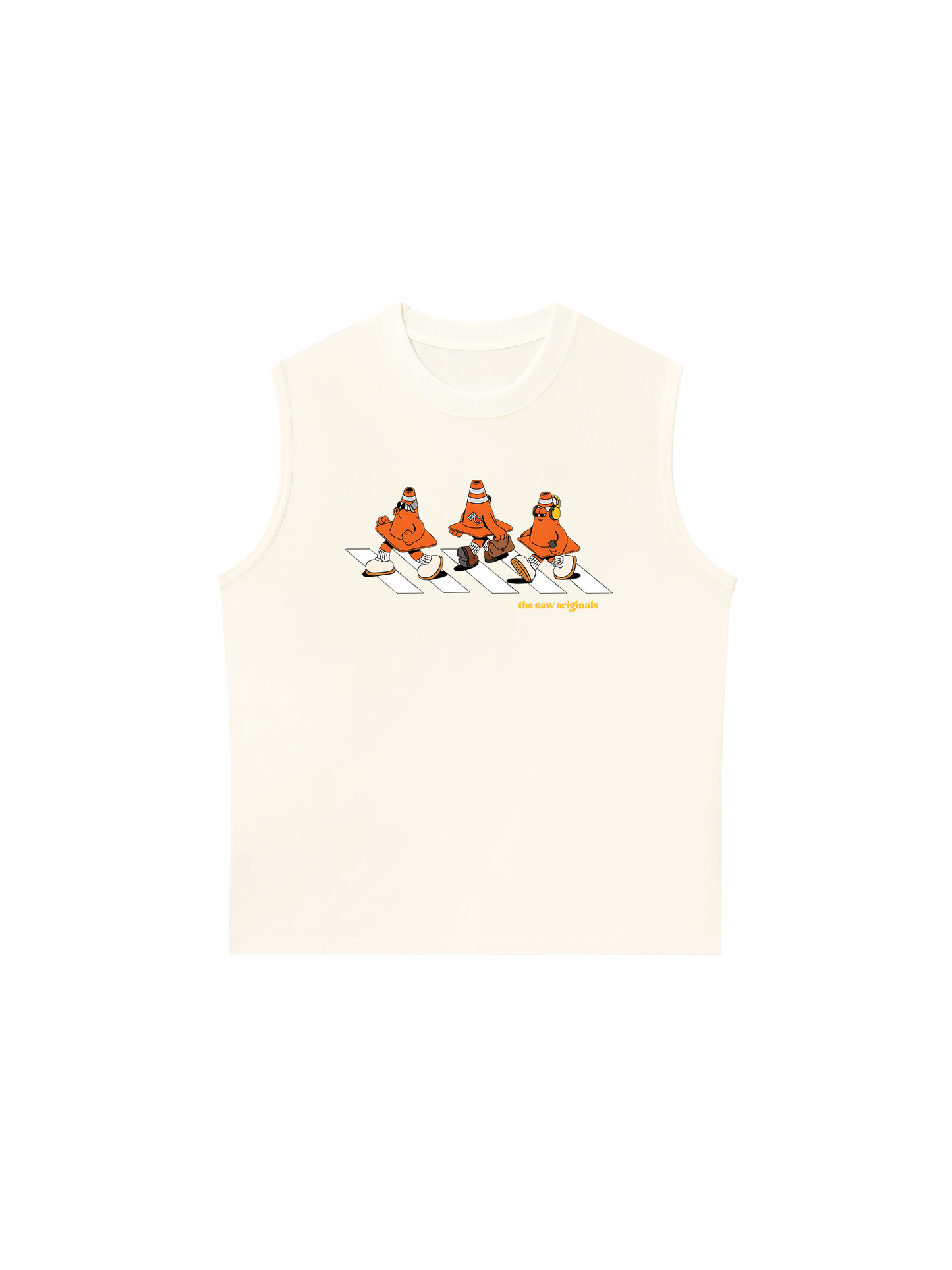 Áo Ba Lỗ Relaxed Fit Go Go Go
