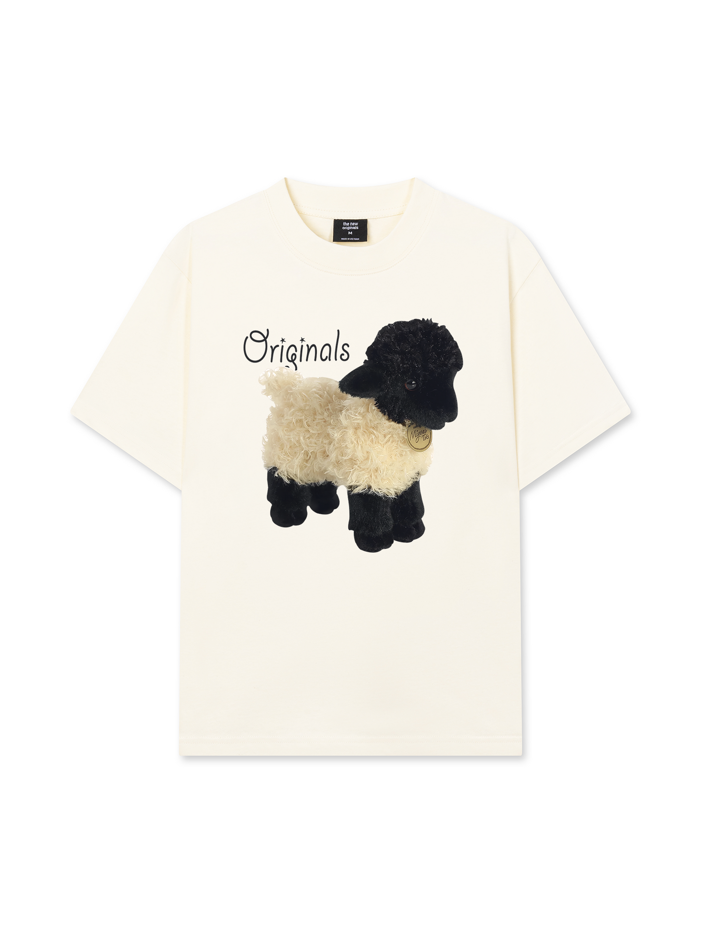 Áo Thun Relaxed Fit Animal Mood Sheep