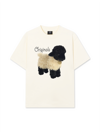 Áo Thun Relaxed Fit Animal Mood Sheep