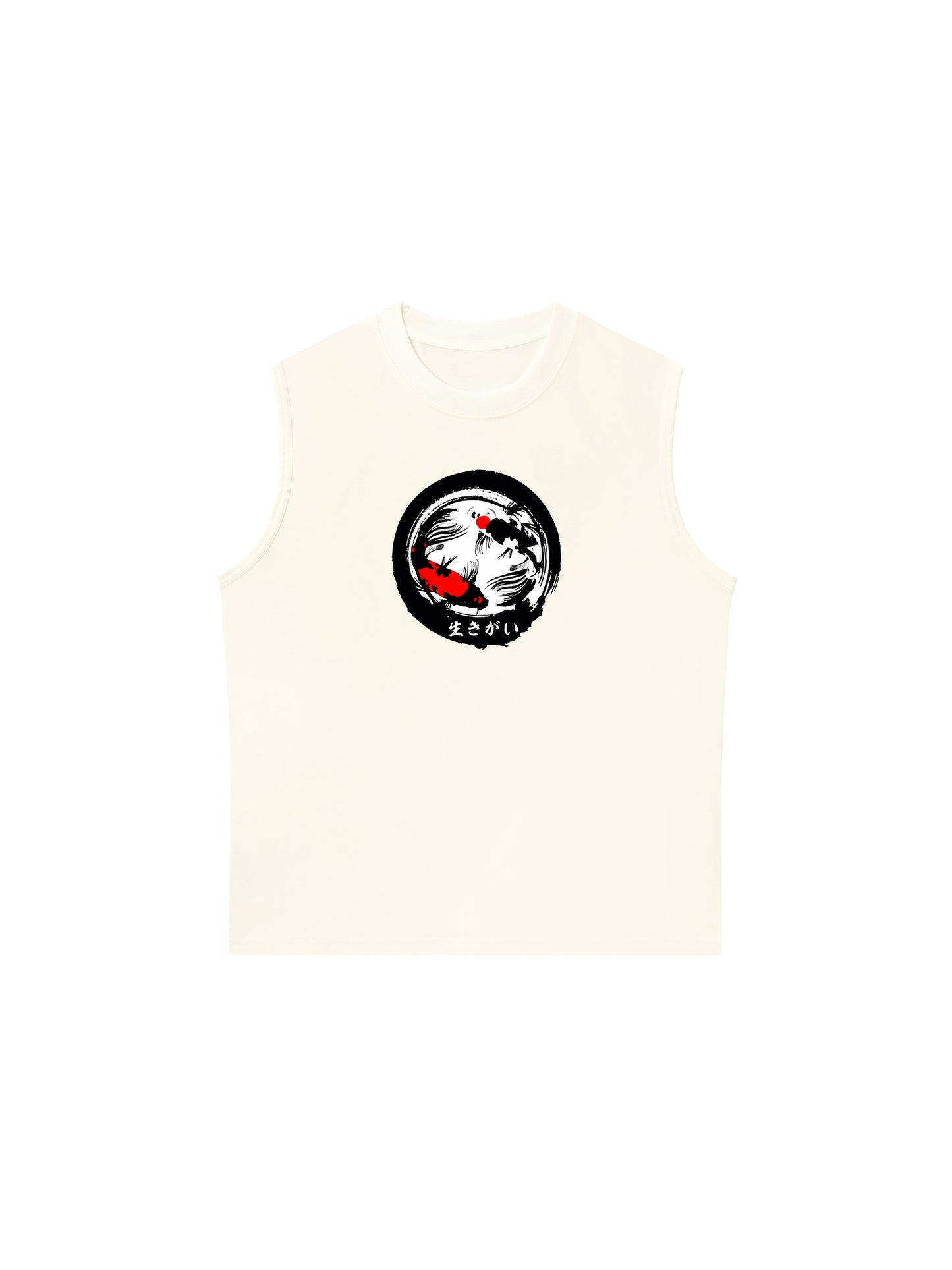 Áo Ba Lỗ Relaxed Fit The Flow State Koi
