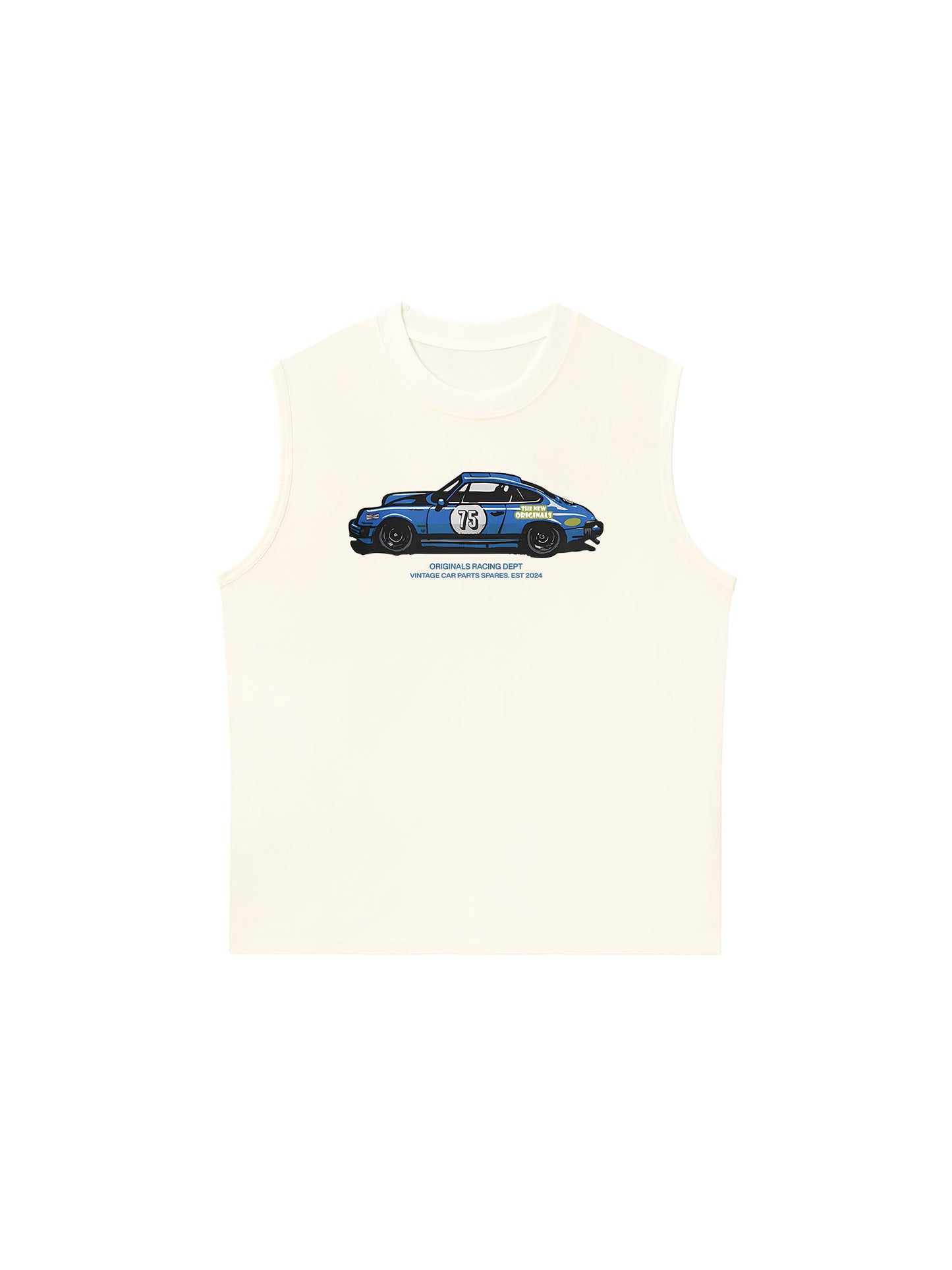 Áo Ba Lỗ Relaxed Fit Porsche 911 Track Car T Shirt