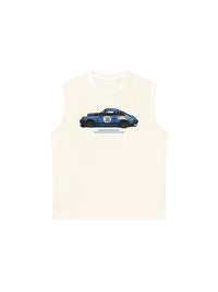 Áo Ba Lỗ Relaxed Fit Porsche 911 Track Car T Shirt
