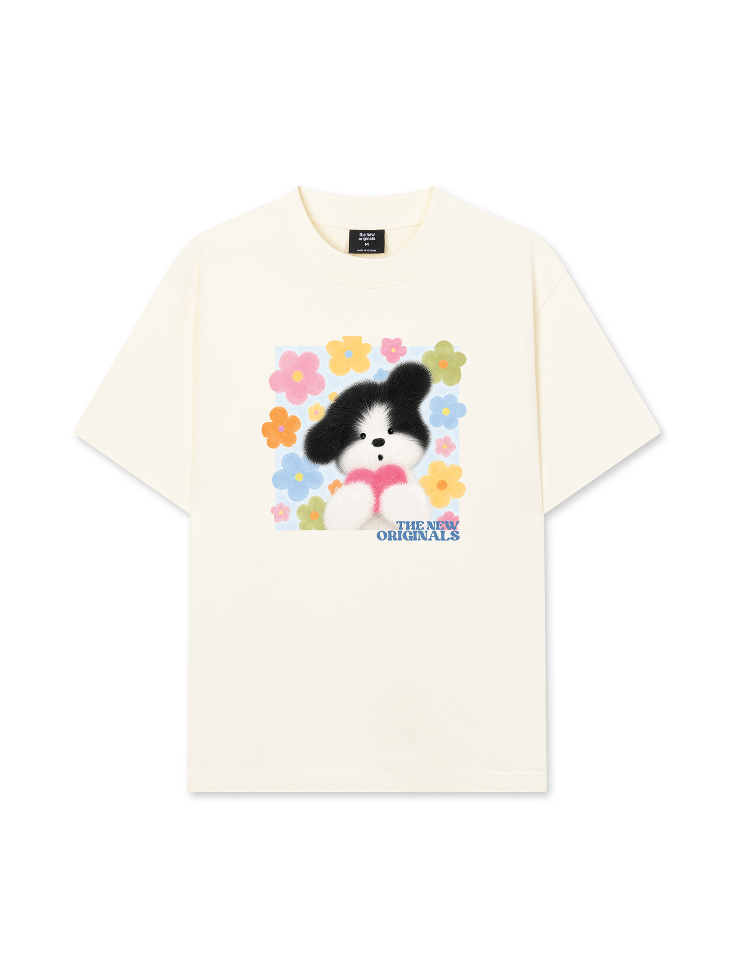 Áo Thun Relaxed Fit Flower Puppy