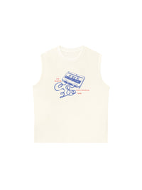 Áo Ba Lỗ Relaxed Fit Cassette