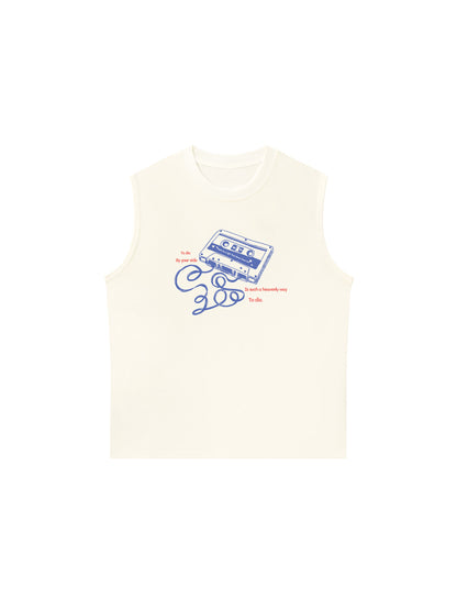Áo Ba Lỗ Relaxed Fit Cassette