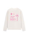 Áo Thun Dài Tay Take Me To The Beach Pink