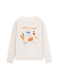 Áo Thun Dài Tay Carrot Cake