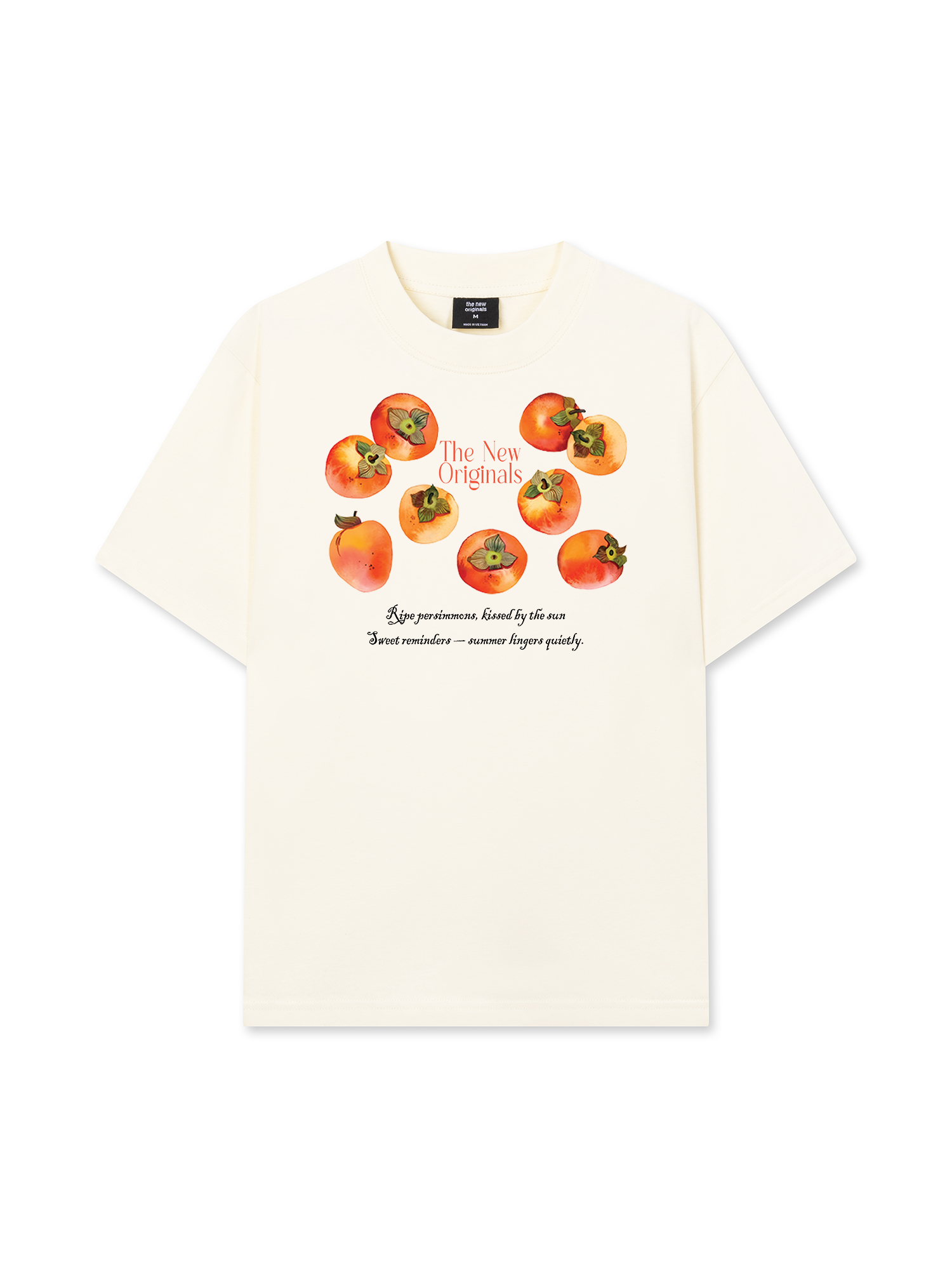 Áo Thun Relaxed Fit Ripe persimmons