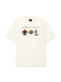 Áo Thun Relaxed Fit Animal Mood Cold Hand Warrm Heart
