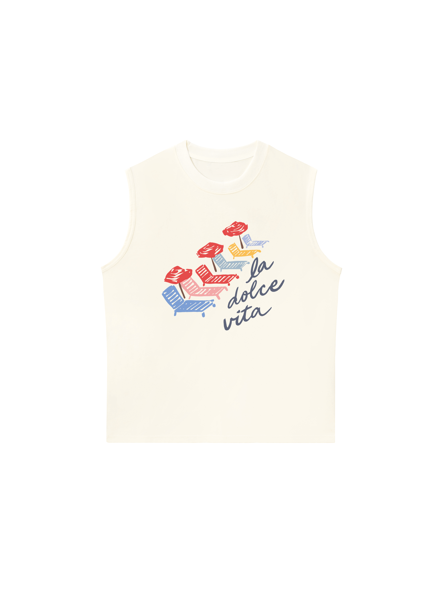 Áo Ba Lỗ Relaxed Fit La Dolce Vita