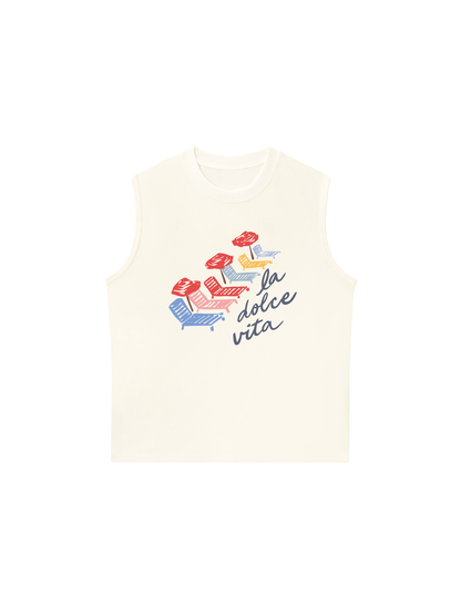 Áo Ba Lỗ Relaxed Fit La Dolce Vita