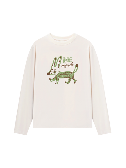 Áo Thun Dài Tay Dog Originals