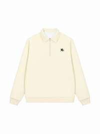 Áo Sweater Polo Nỉ Hai Da Royal Horse Crest