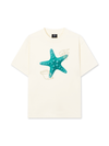 Áo Thun Relaxed Fit  Blue Tiffany Starfish