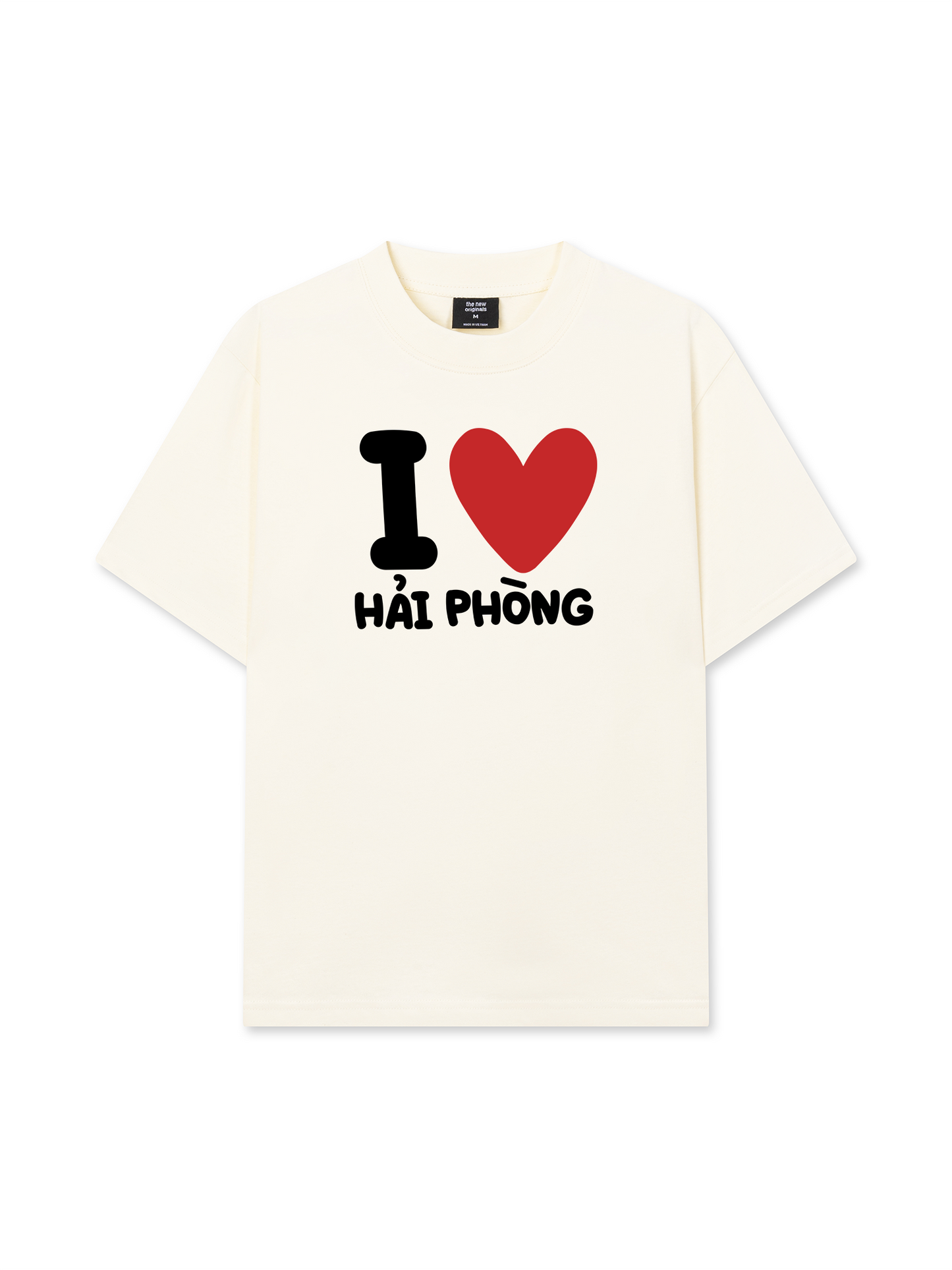 Áo Thun Relaxed Fit I Love Hải Phòng