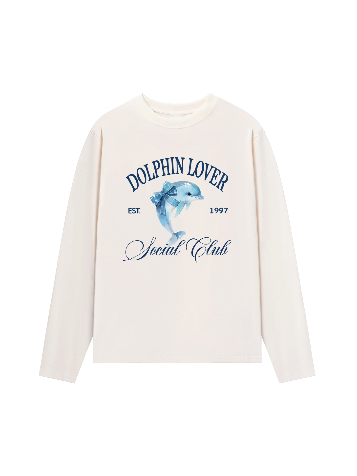Áo Thun Dài Tay Ocean Dolphin Lover