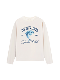 Áo Thun Dài Tay Ocean Dolphin Lover