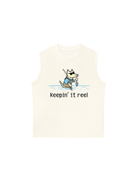 Áo Ba Lỗ Relaxed Fit Go Outside Keep It Reel