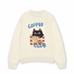 Áo Sweater Nỉ Hai Da Coffee Club Black Cat
