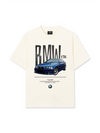 Áo Thun Relaxed Fit CAR BMW Blue
