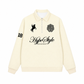 Áo Sweater Polo Nỉ Hai Da Black And White Hype Style