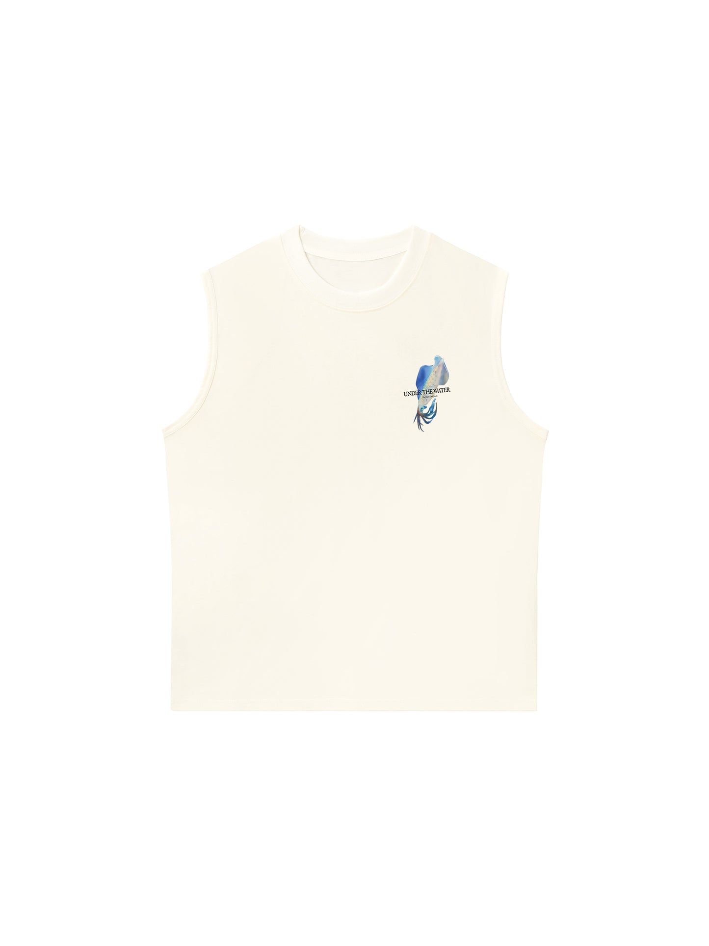 Áo Ba Lỗ Relaxed Fit Ocean Aquid Under The Water