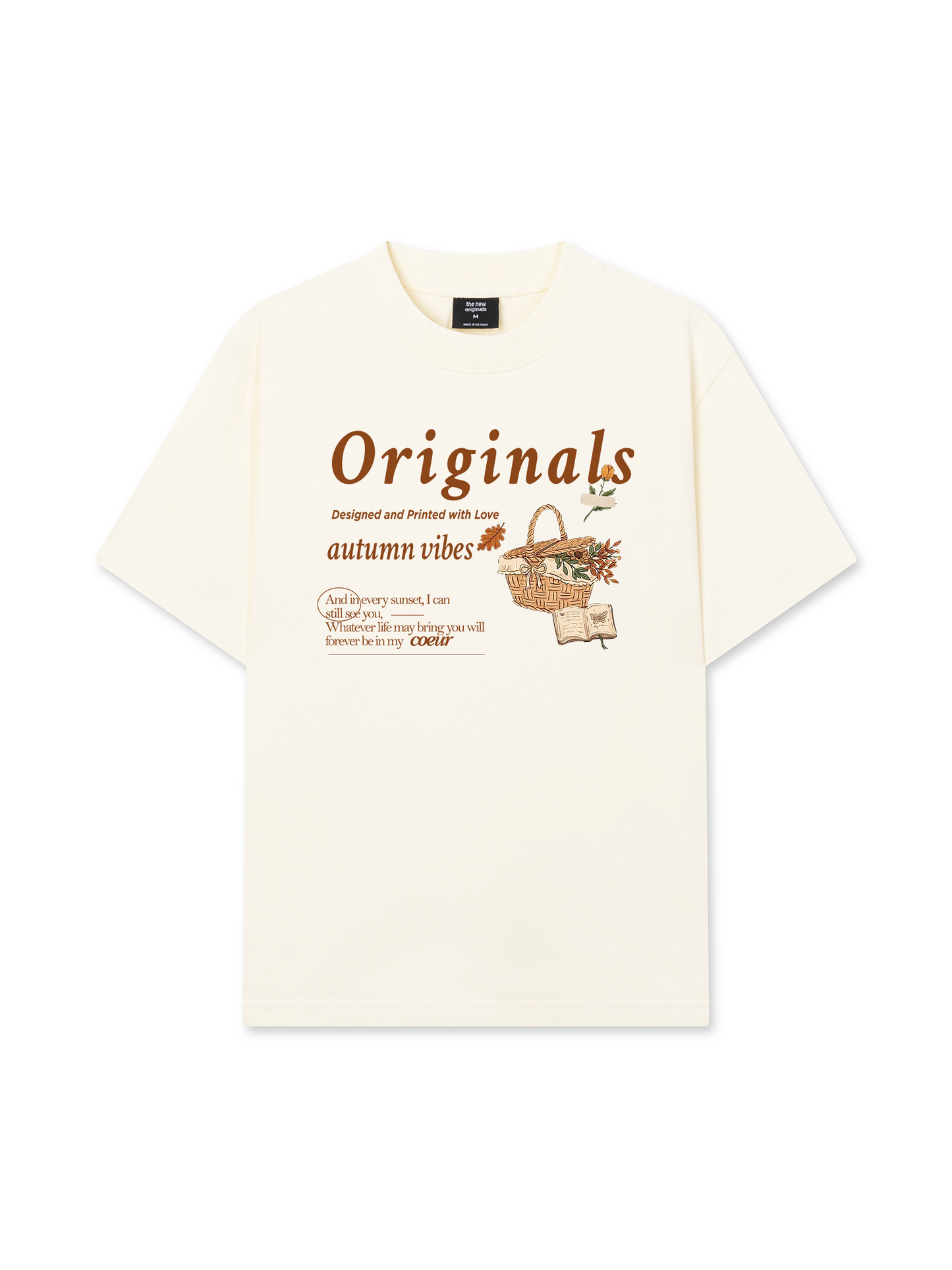 Áo Thun Relaxed Fit Autumn Vibes Originals Autumn