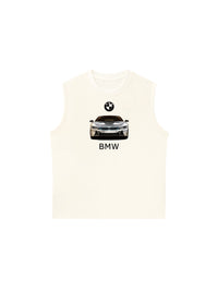 Áo Ba Lỗ Relaxed Fit BMW Car
