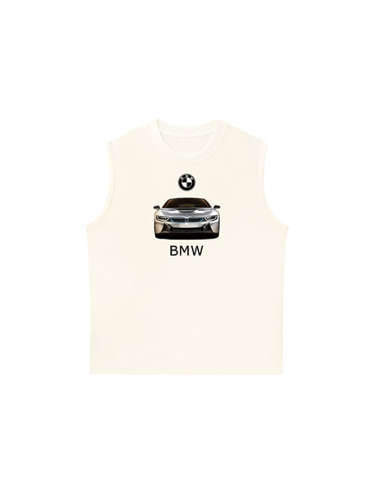 Áo Ba Lỗ Relaxed Fit BMW Car