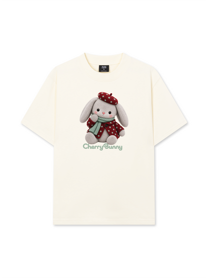 Áo Thun Relaxed Fit Cherry Bunny
