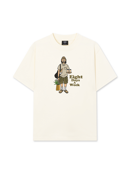 Áo Thun Relaxed Fit Go Outside Coffee & Bread