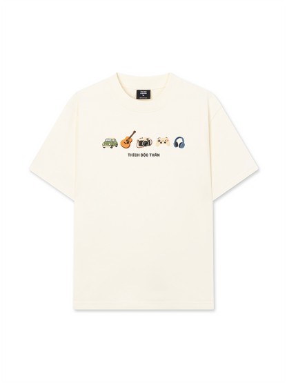 Áo Thun Relaxed Fit Thích Độc Thân 2