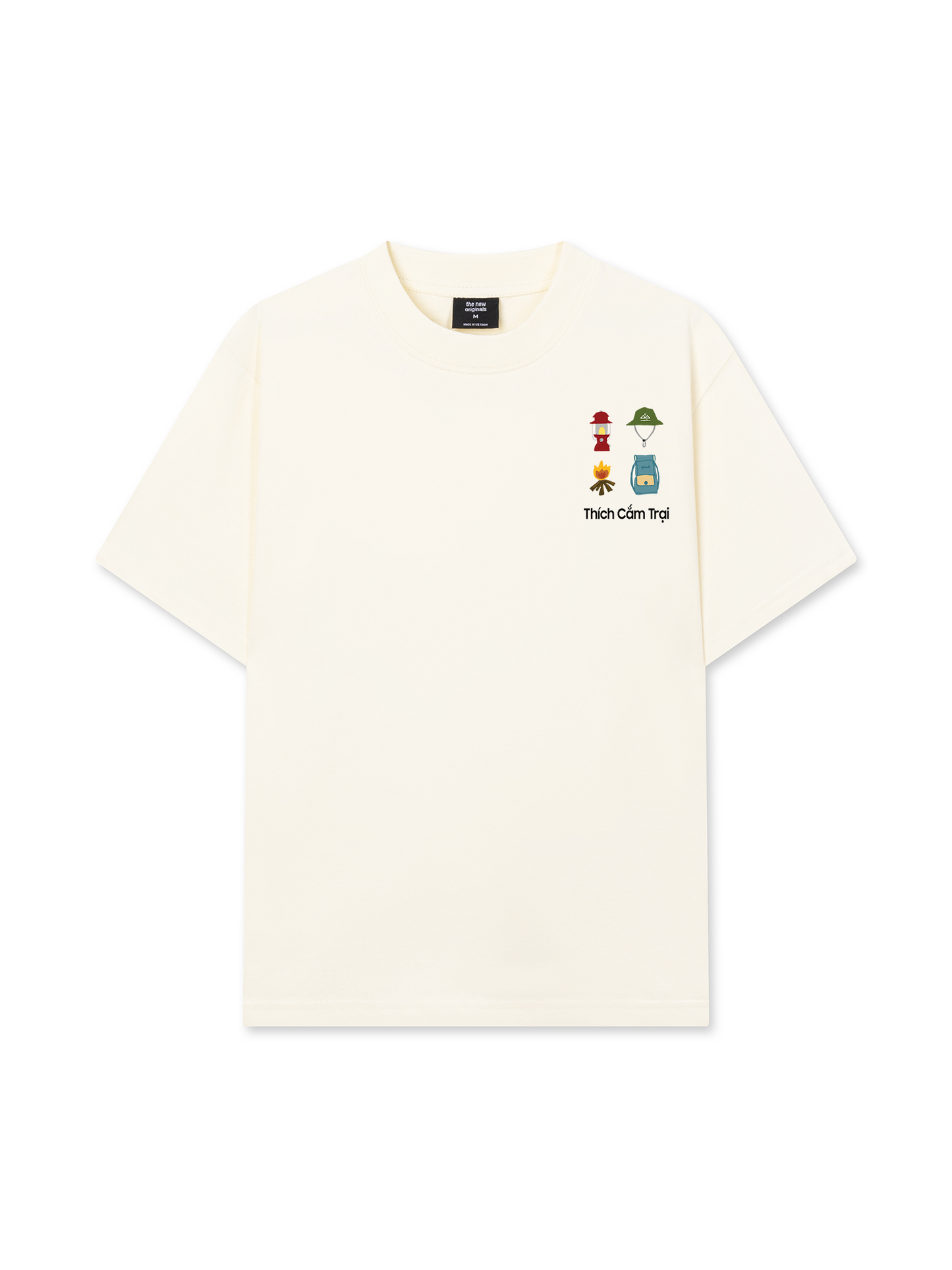 Áo Thun Relaxed Fit Thích Cắm Trại