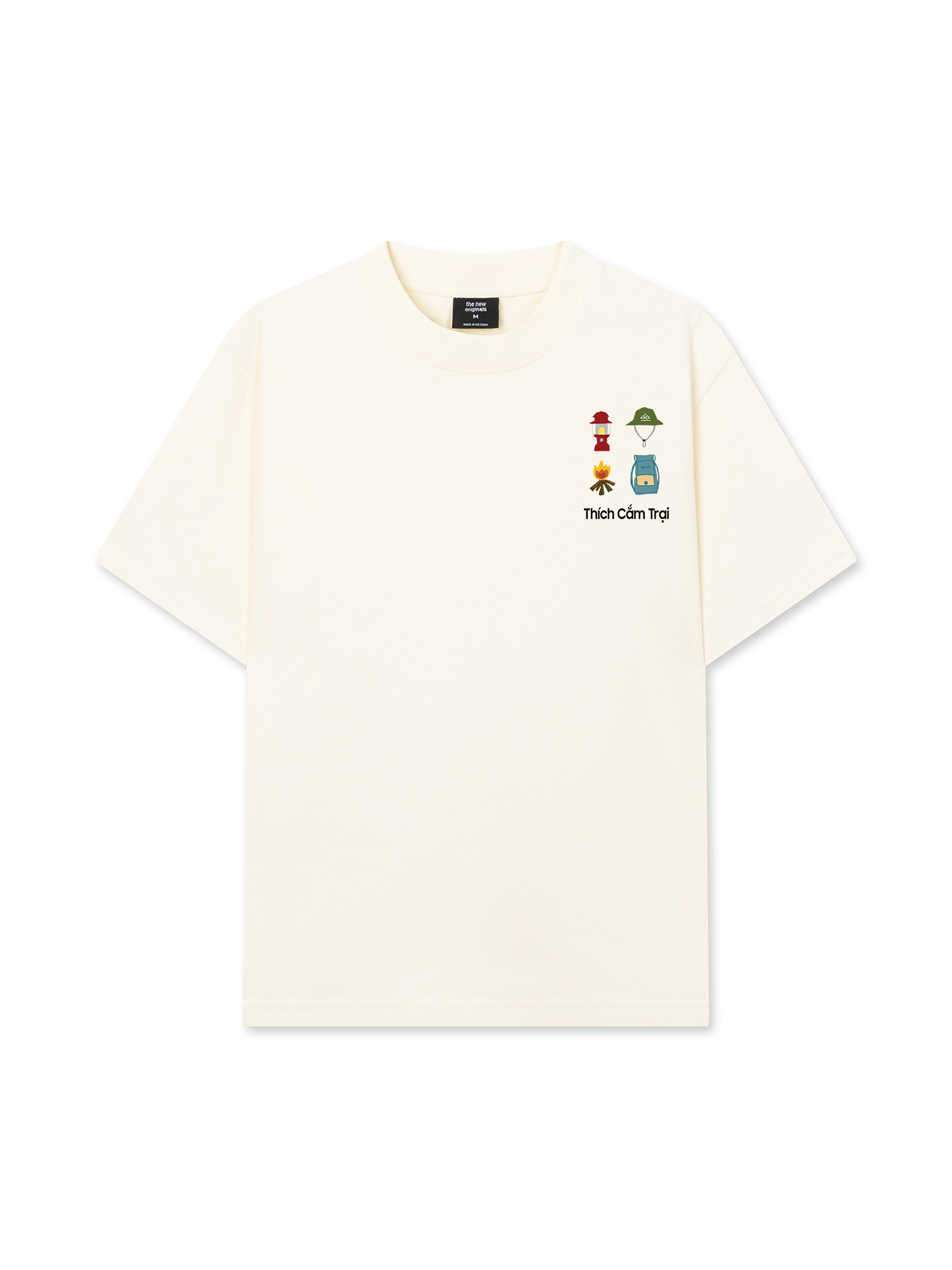 Áo Thun Relaxed Fit Thích Cắm Trại