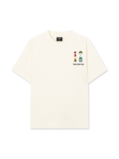 Áo Thun Relaxed Fit Thích Cắm Trại