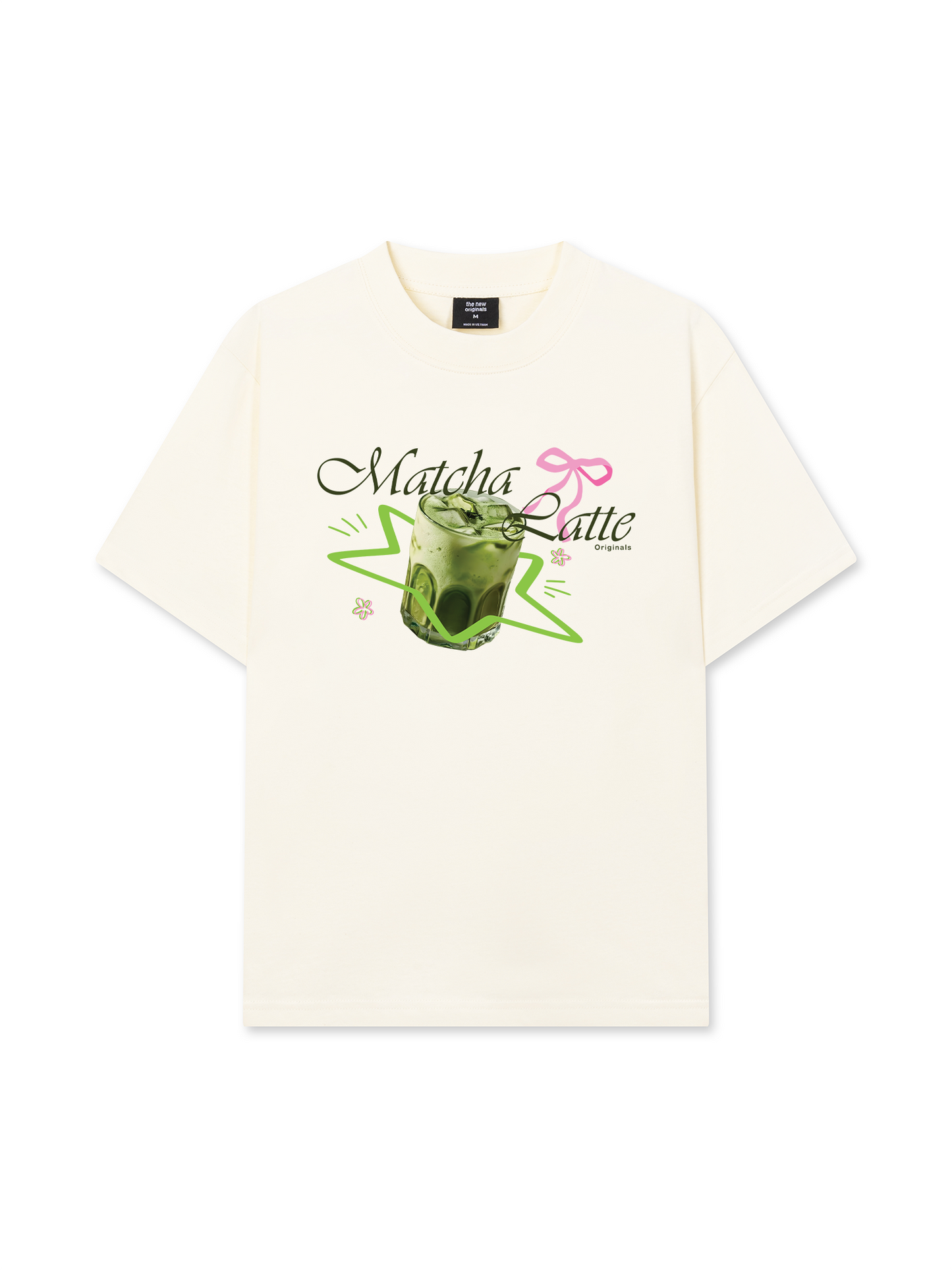 Áo Thun Relaxed Fit Drink Collection Matcha Latte